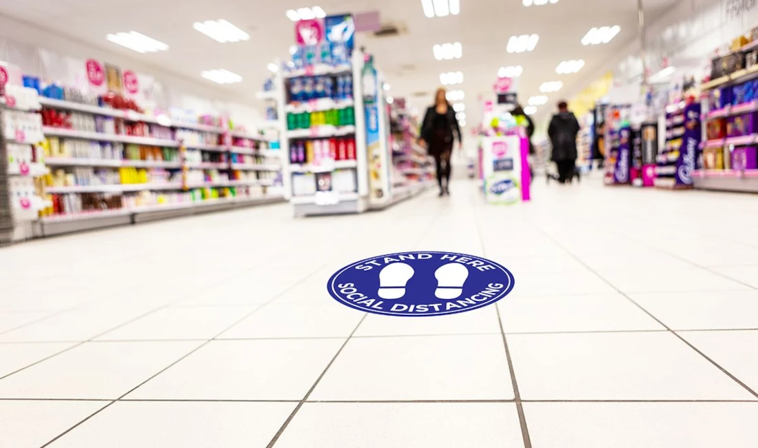 Floor Graphics in Santa Rosa