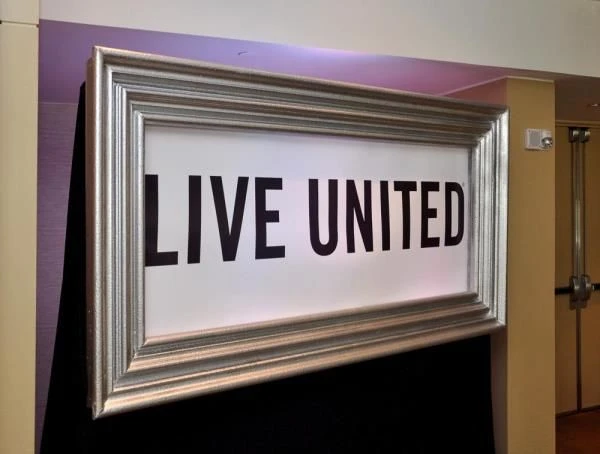WF008 - Custom Wall Mount Frame for Non-Profits & Associations 