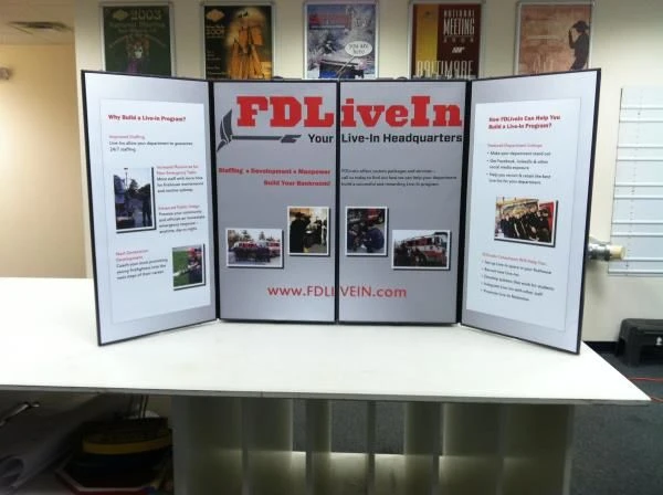 TD008 - Custom Table Top Display for Professional Services