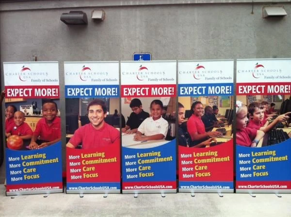 BS024 - Custom Banner Stand for Non-Profits and Associations