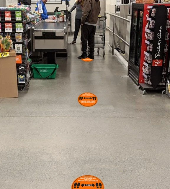 Floor Graphics in Santa Rosa