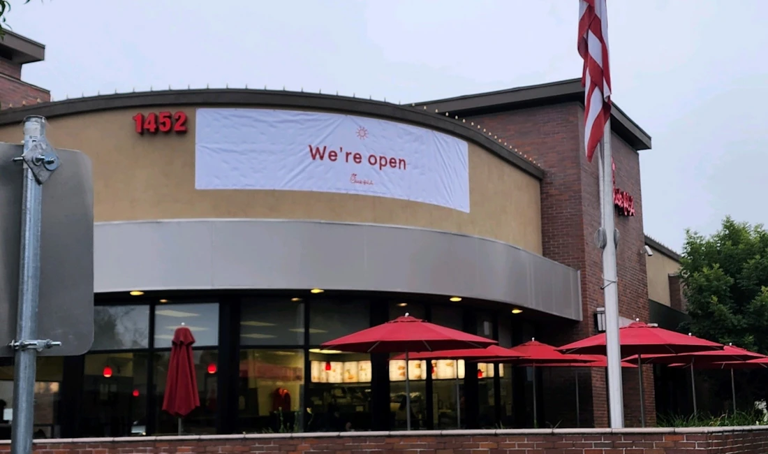 Building Wraps & Building Covers Chick-fil-A