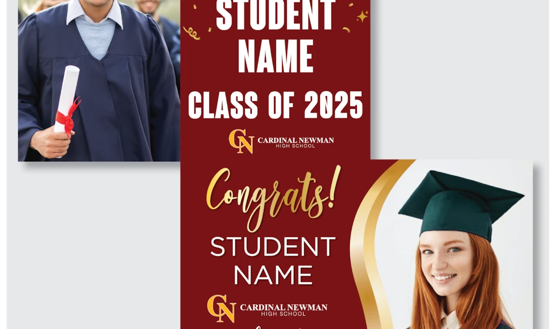 Custom Photo Graduation Signs 