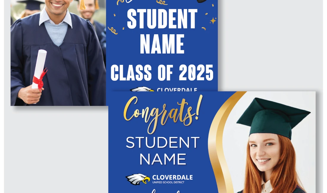 Custom Photo Graduation Signs 